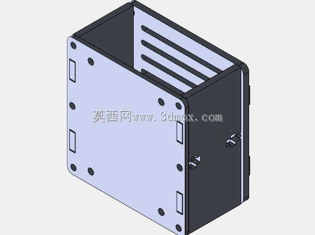 SZBK07 DC-DC 降压转换器盖 - 使用 3mm 亚克力激光切割