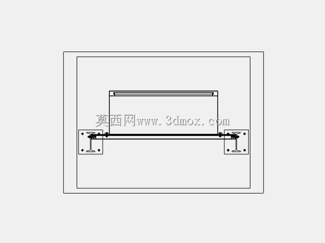 重型电气配电板支撑底座