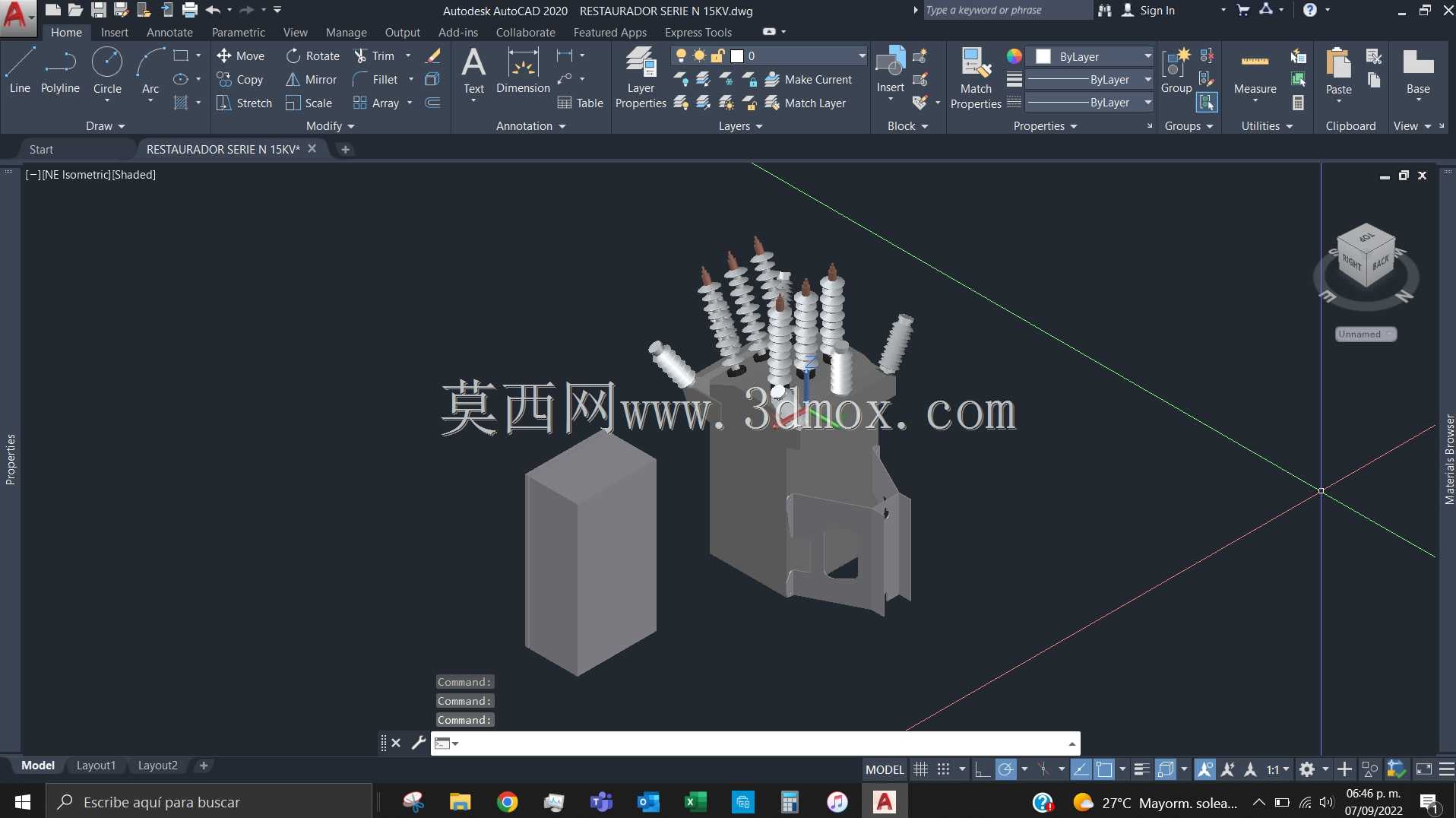 RESTAURADOR SERIEN\��N\�� PARA 15KV