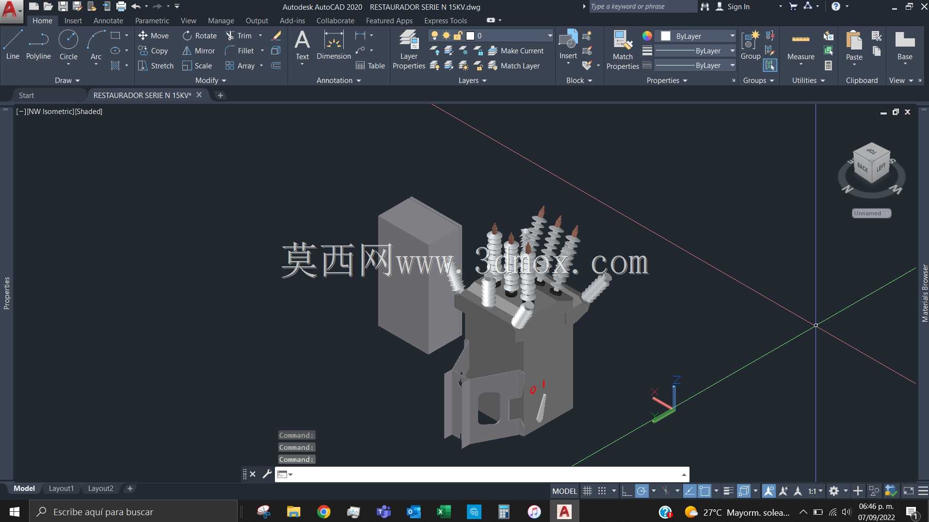 RESTAURADOR SERIEN\��N\�� PARA 15KV