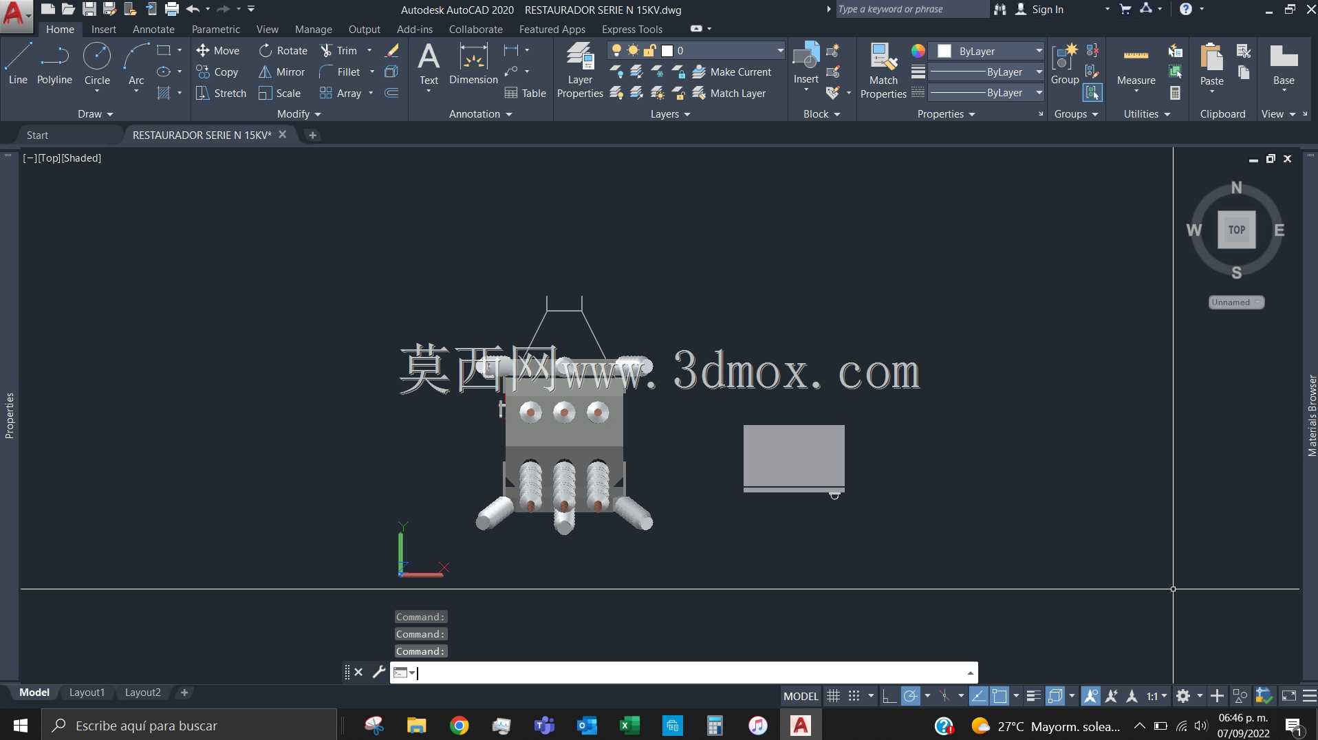 RESTAURADOR SERIEN\��N\�� PARA 15KV