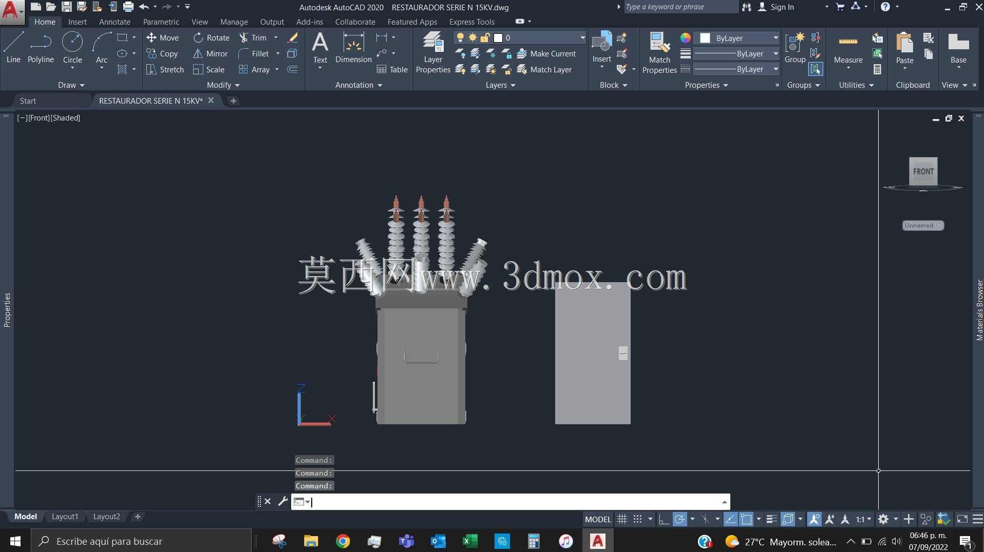 RESTAURADOR SERIEN\��N\�� PARA 15KV