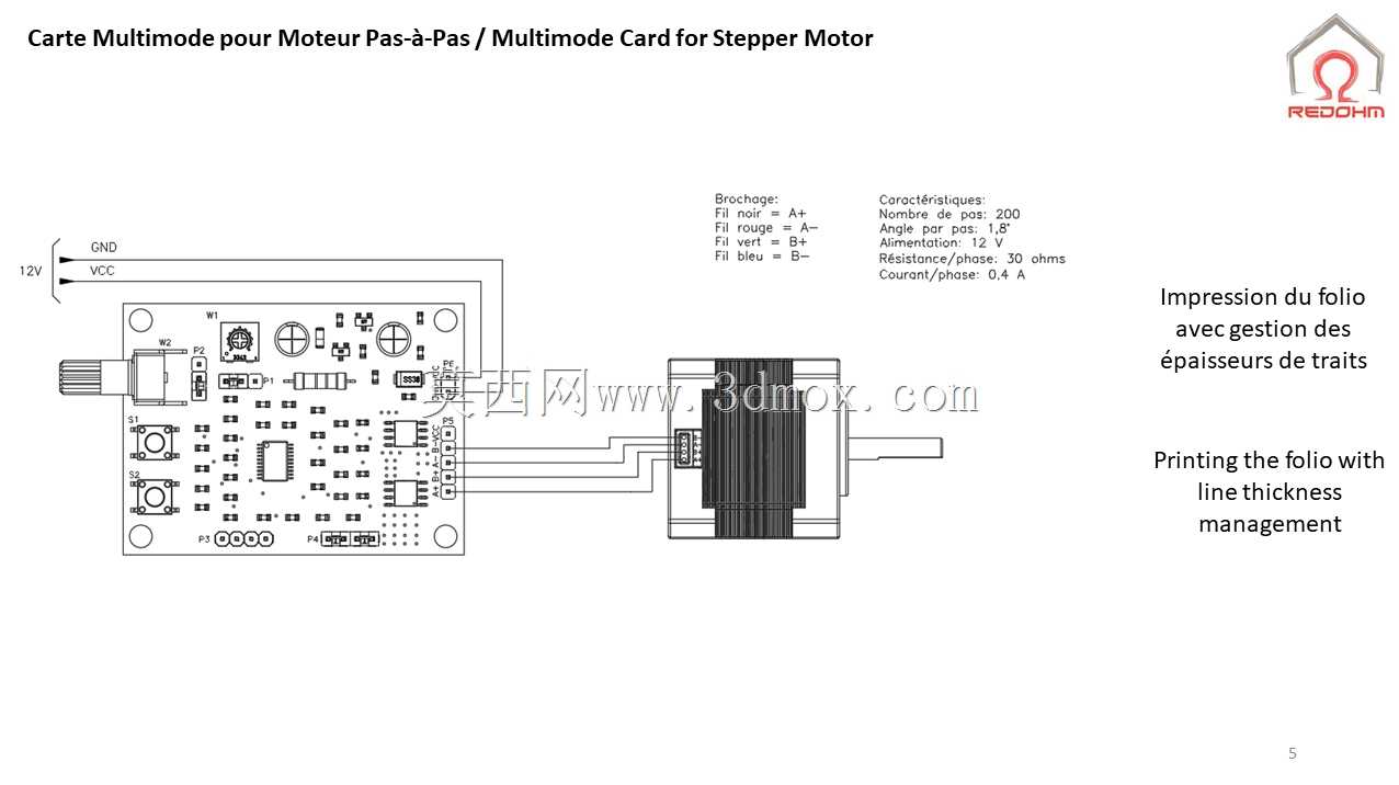 Carte Multimode pour Moteur Pas-��-Pas