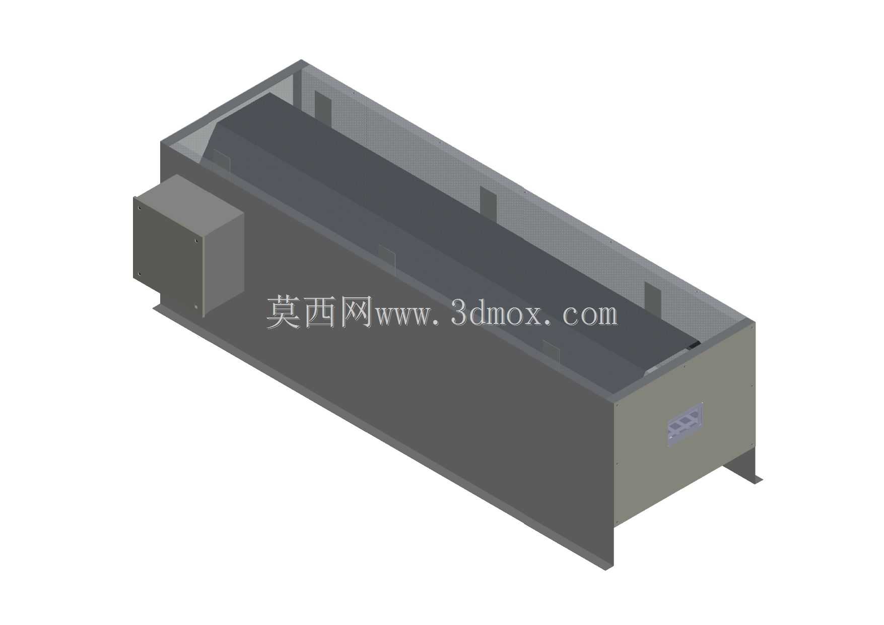 带传送带盖的紫外线灯