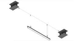 Luminaria Led Colgante LED12 T8/L48/F/841/SUB/G5