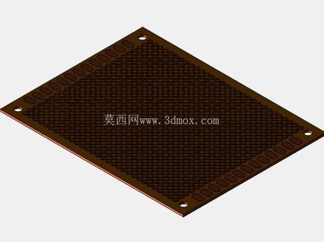 Adafruit Perfboard CAD 模型