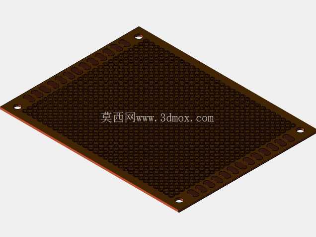 Adafruit Perfboard CAD 模型