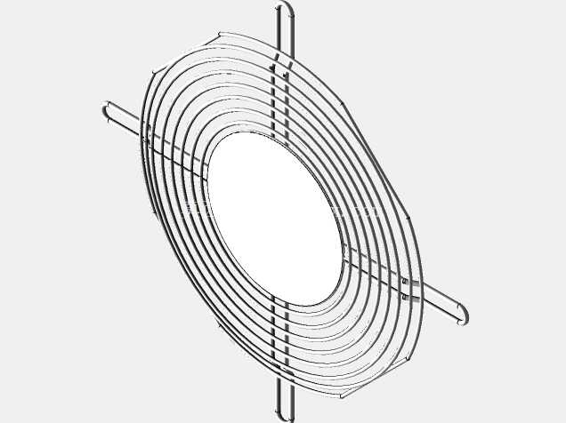 带中心板 140mm 的风扇护罩