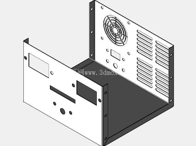 Autodesk Inventor 钣金中的电气面板盒 || Inventor 中的面板框图 || 发明家CAD