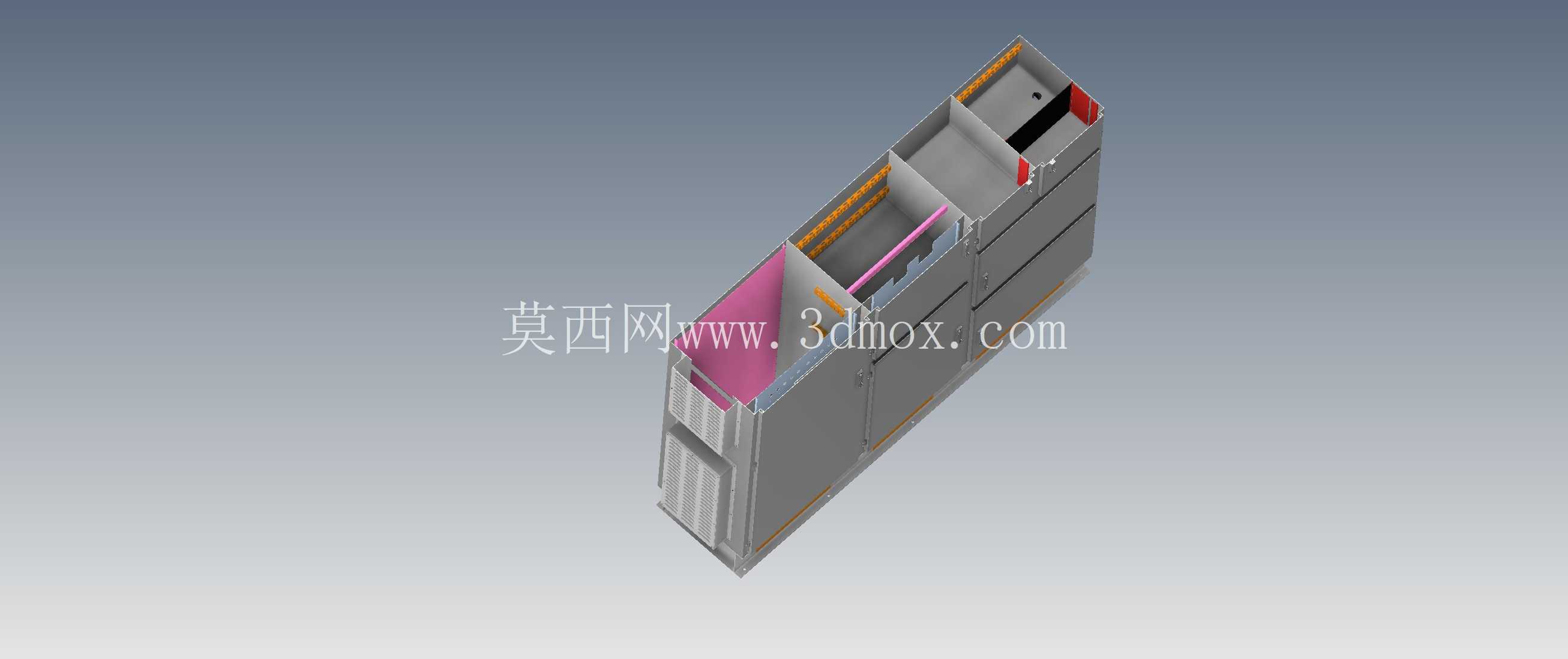采用 iLogic 形式的大型电气配电盘。