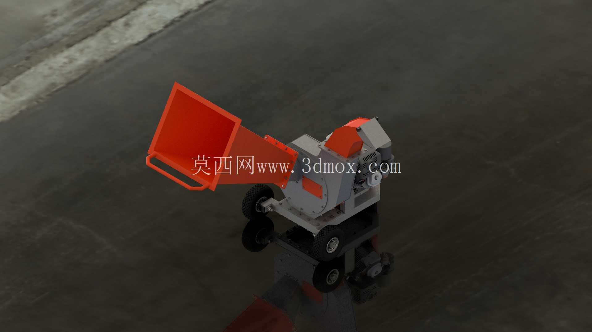 Triturador de Galhos com 汽油车 |汽油机树枝撕碎机