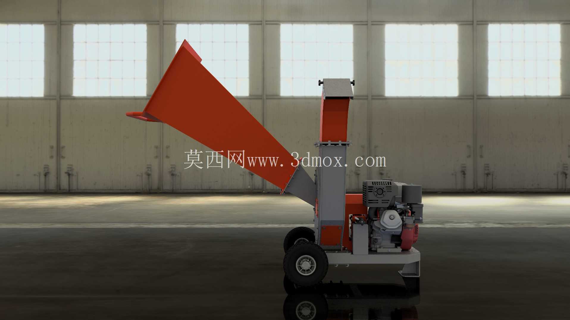 Triturador de Galhos com 汽油车 |汽油机树枝撕碎机