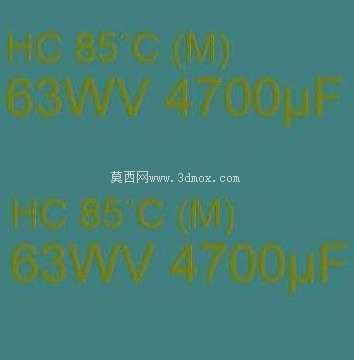 电解电容30 x 35 (4700uF/63V)