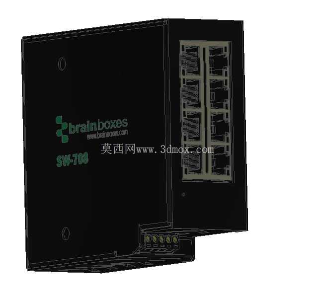SW-708 ��̫������������ Din ���찲װ֧��
