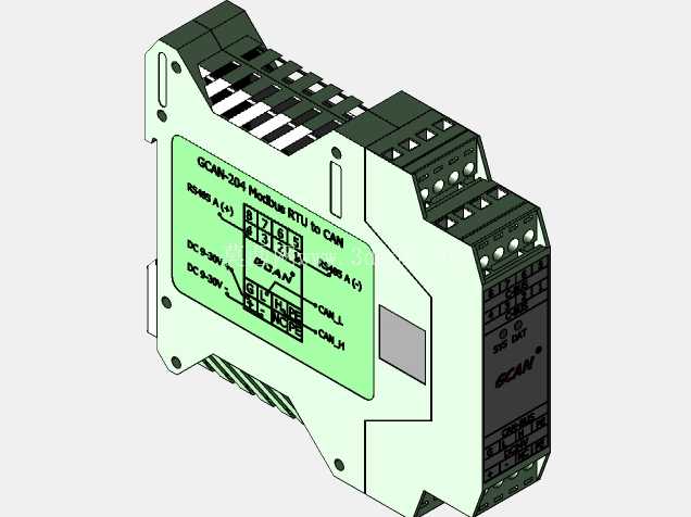 GCAN 204 MODBUS RTU ת CAN CJ LINDEQUE +27794265563