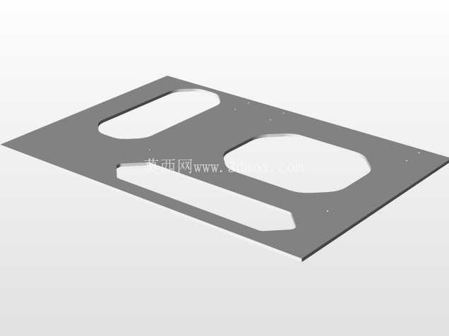 MicroATXBoardTray 0.125\" 厚