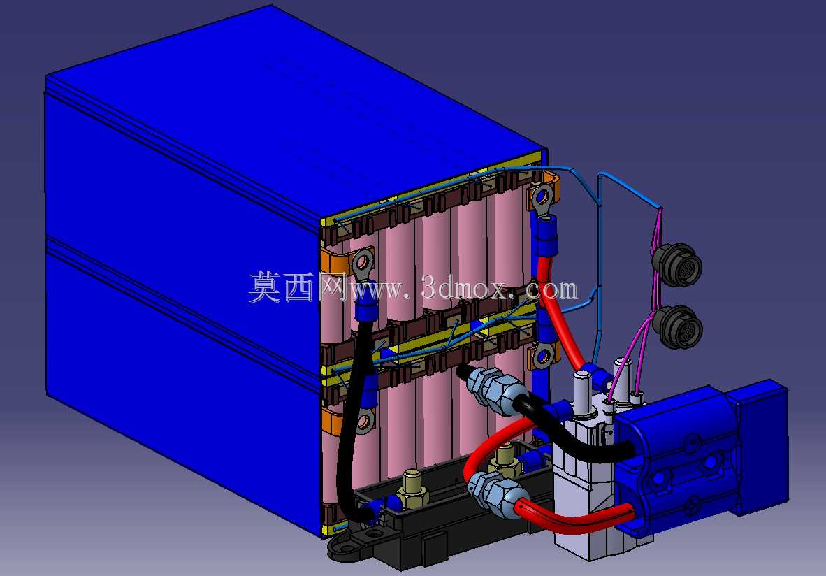 采用 CATIA V5 - 6R2019 的 24V 48V 可选电池组设计