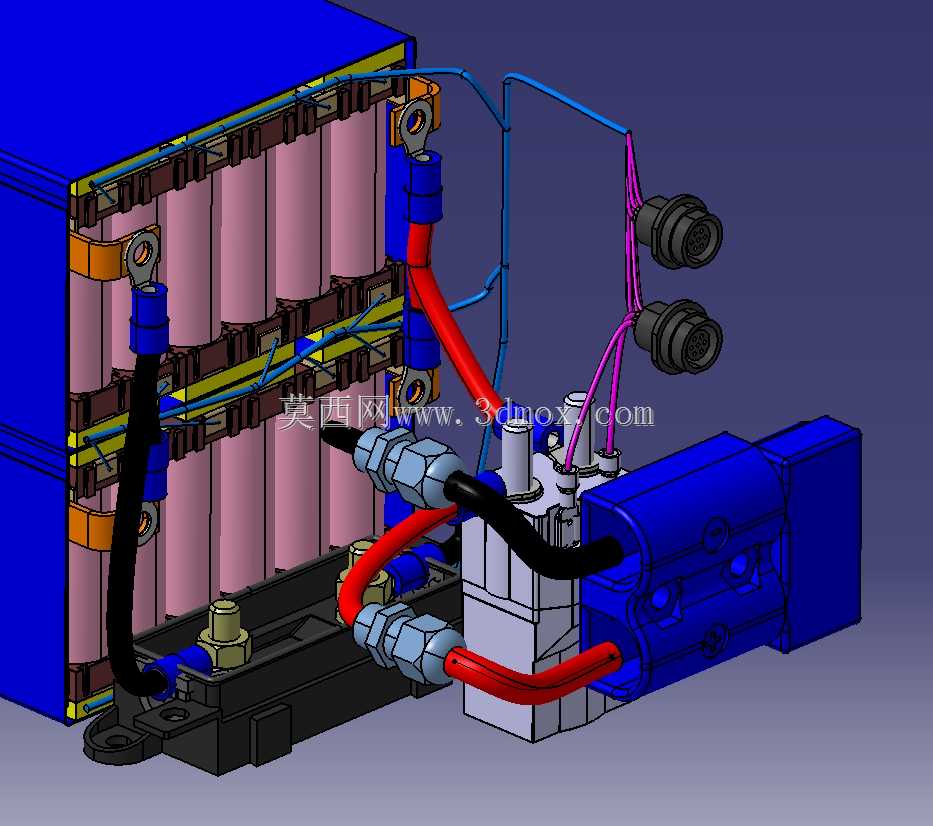 采用 CATIA V5 - 6R2019 的 24V 48V 可选电池组设计