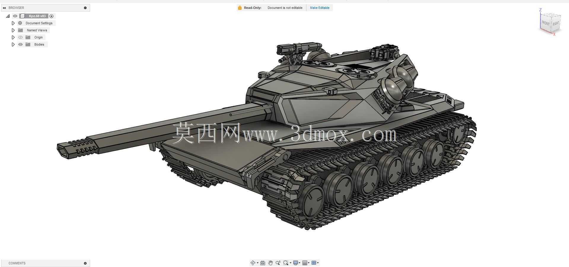 Mkpz 68P WOT̹��3DƤ��