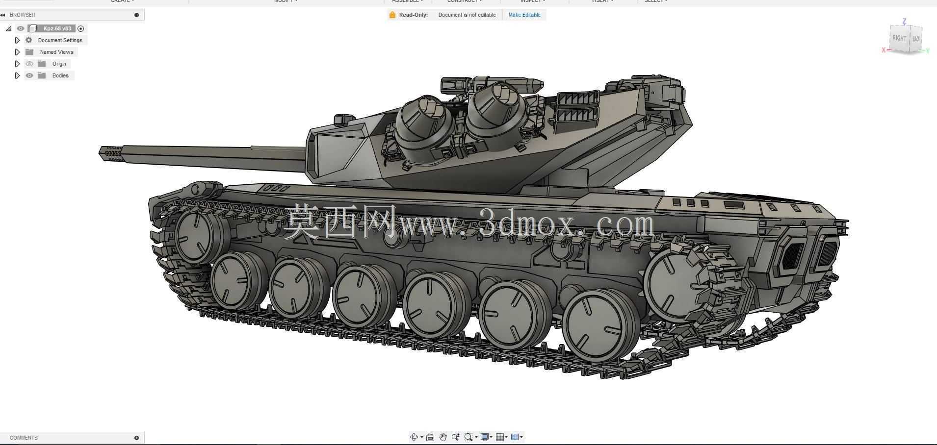 Mkpz 68P WOT̹��3DƤ��