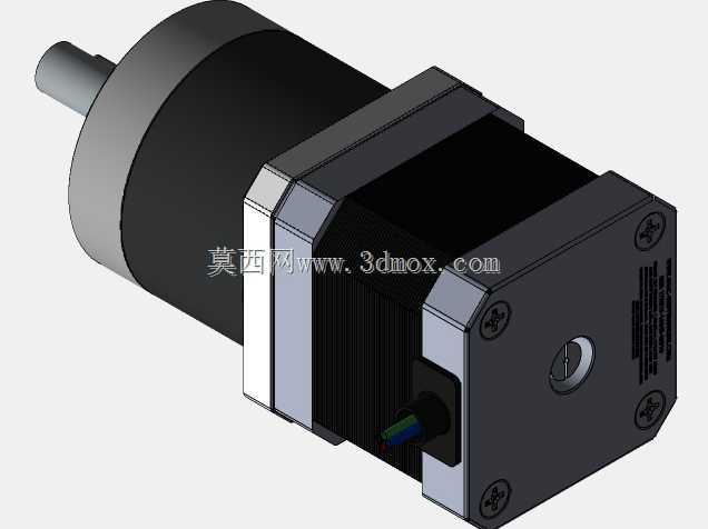 NEMA17带10:1齿轮头的步进器