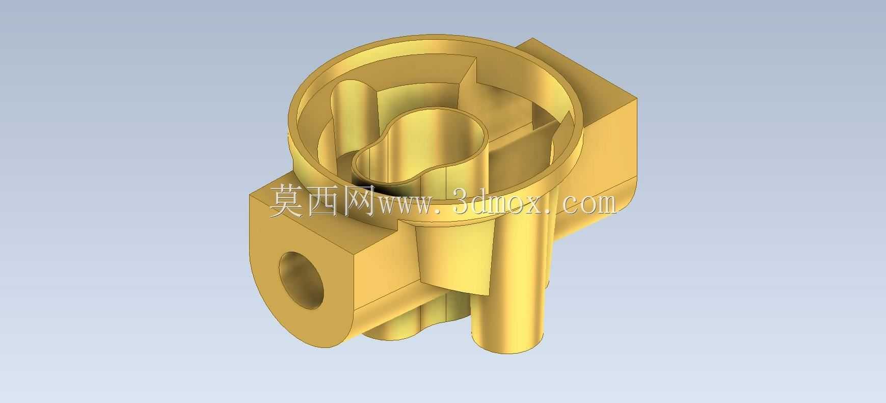 三维CAD基本练习/CATICS 3D09-H06/Autodesk Inventor Pro