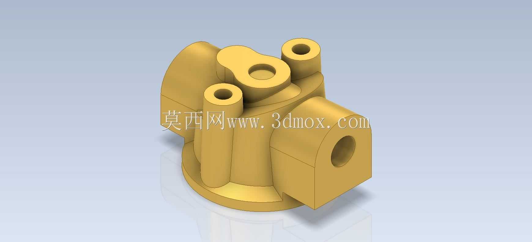 三维CAD基本练习/CATICS 3D09-H06/Autodesk Inventor Pro