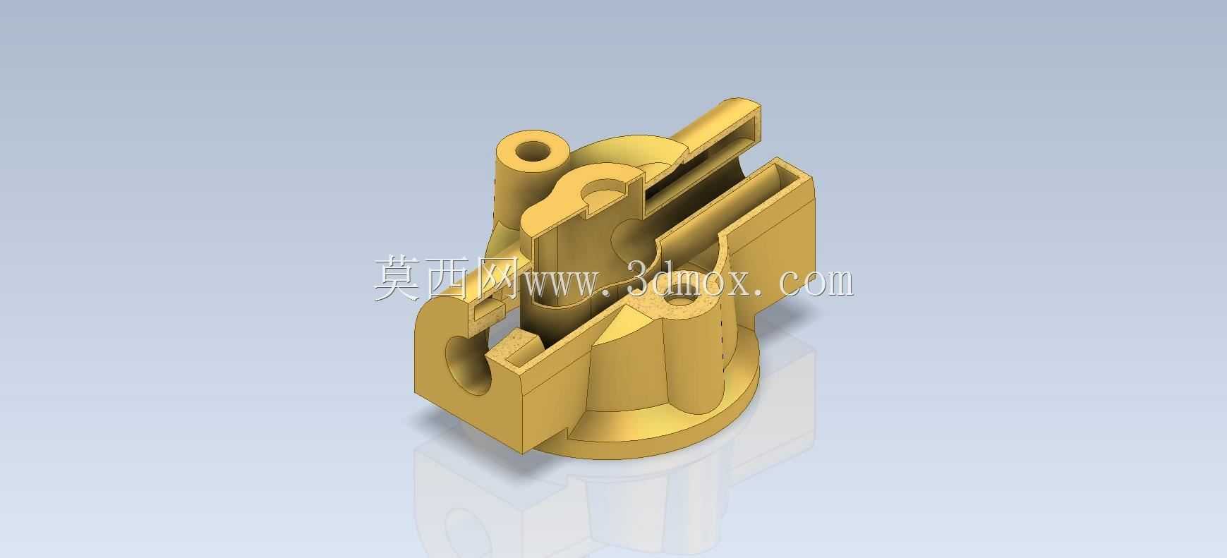 三维CAD基本练习/CATICS 3D09-H06/Autodesk Inventor Pro