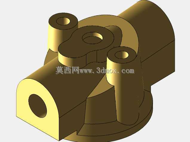 三维CAD基本练习/CATICS 3D09-H06/Autodesk Inventor Pro