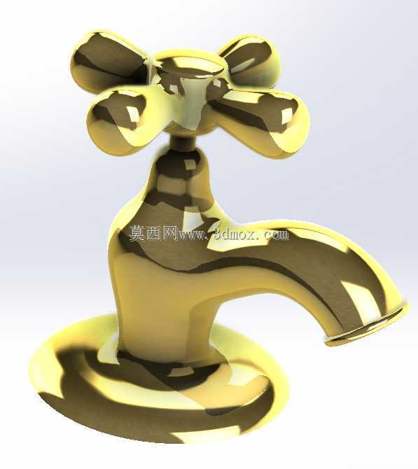 SolidWorks中的水龙头