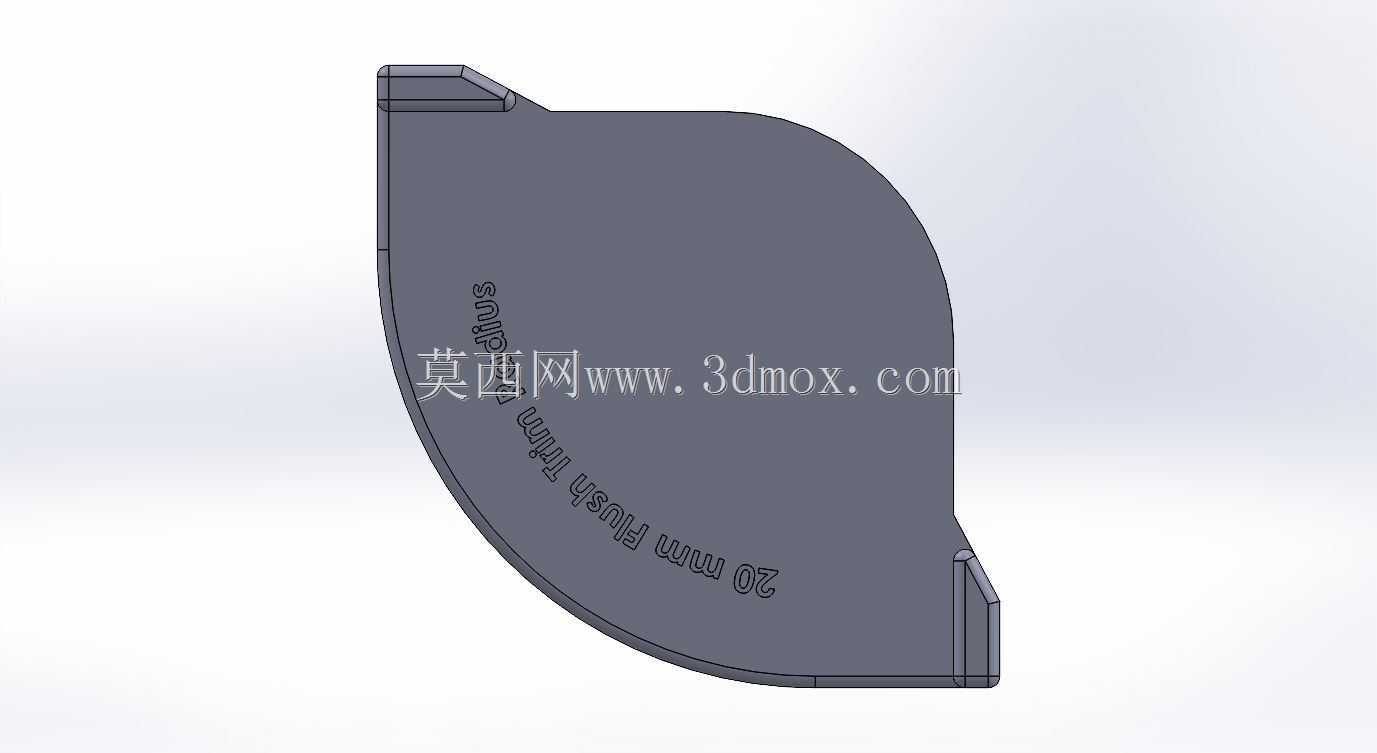 ·�����뾶��ƽ�α�20mm