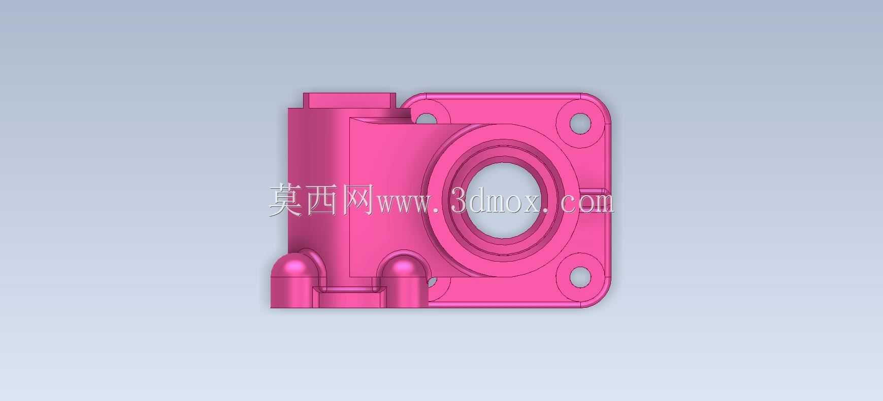 三维CAD基本练习/阀体/Válvula Cuerpo de/Autodesk Inventor Pro