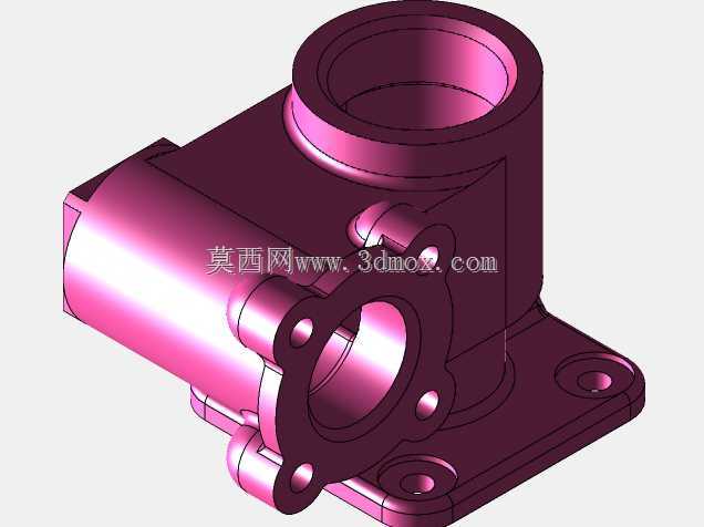 三维CAD基本练习/阀体/Válvula Cuerpo de/Autodesk Inventor Pro