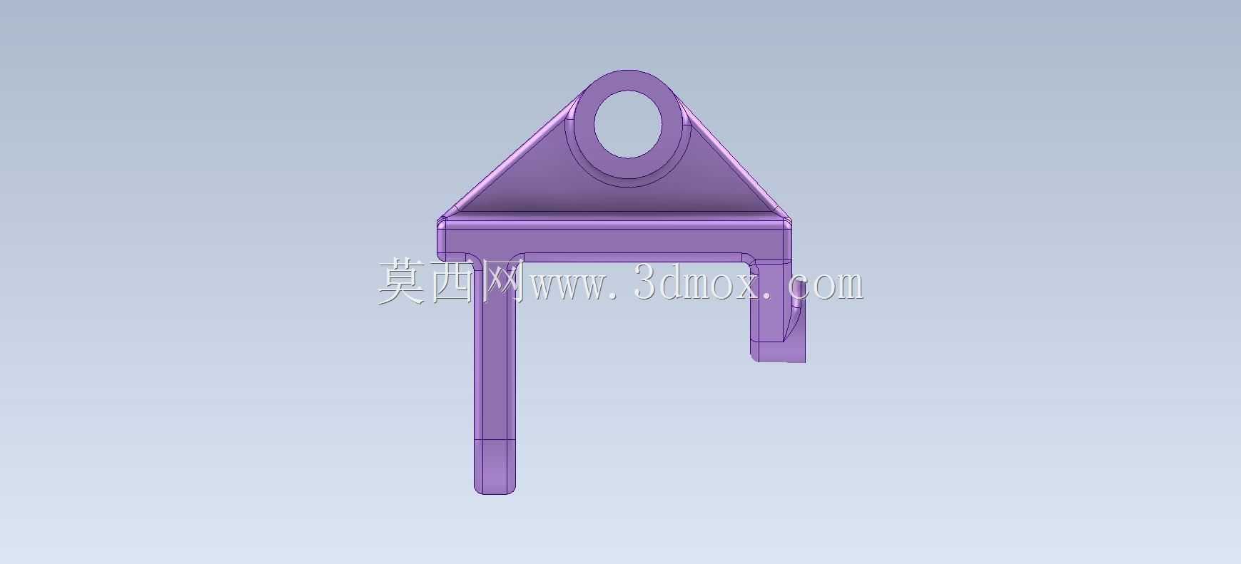 3D CAD基础练习/后支架/Soporte Trasero/Autodesk Inventor Pro