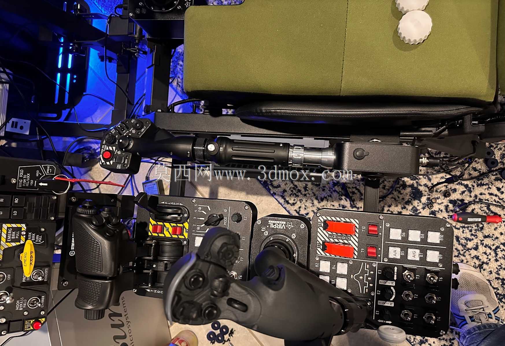 Virpil Collective Mount for Next Level Racing Boeing Seat