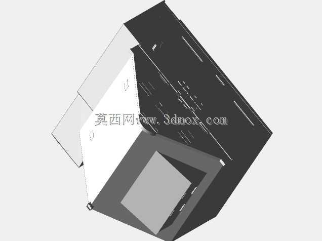 Tipico商店代理低聚三维模型
