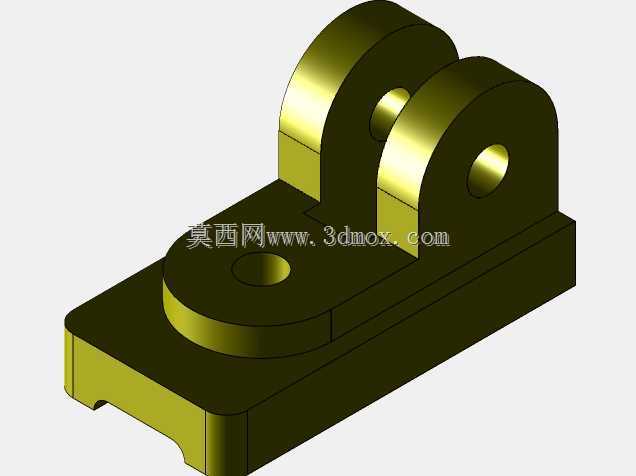三维CAD基本练习015/Autodesk Inventor Pro