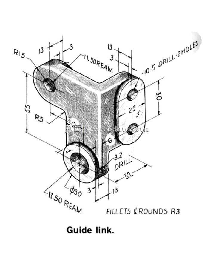 三维CAD基本练习/指南链接/Encace de Guía/Autodesk Inventor Pro