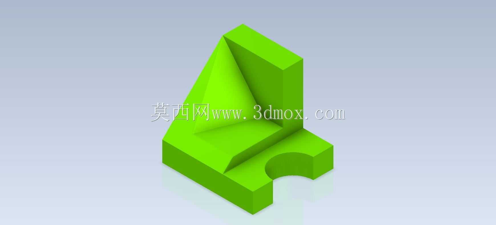 三维CAD基本练习033/Autodesk Inventor Pro