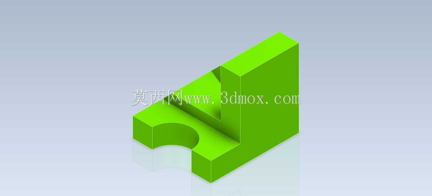 三维CAD基本练习033/Autodesk Inventor Pro