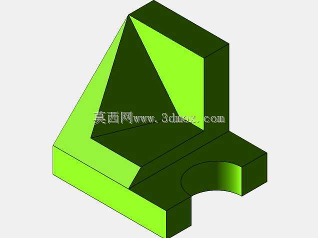 三维CAD基本练习033/Autodesk Inventor Pro
