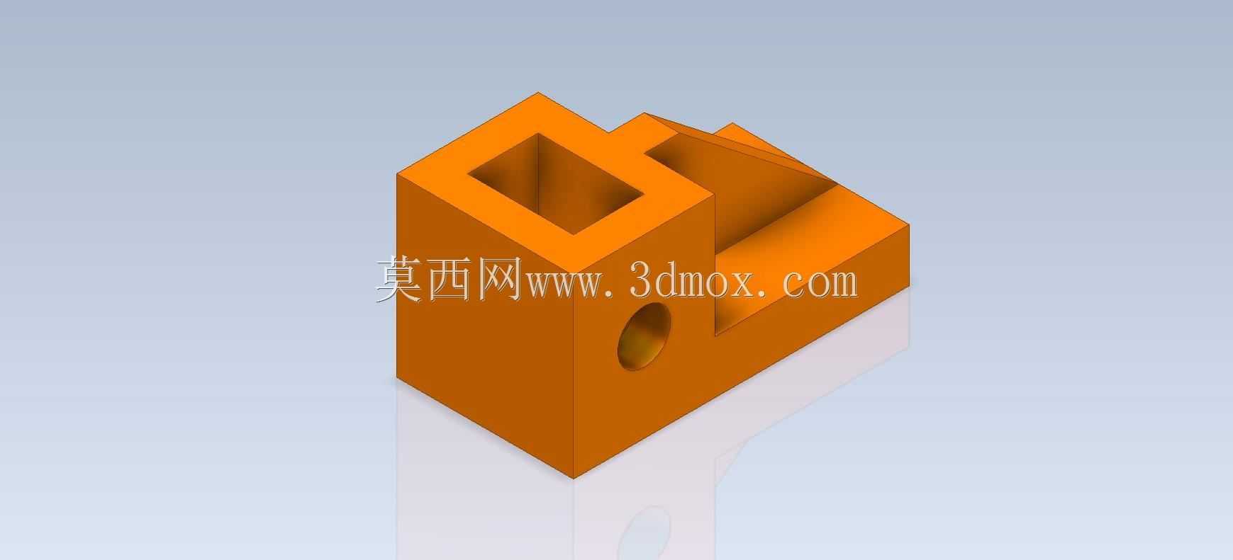 三维CAD基本练习023/Autodesk Inventor Pro
