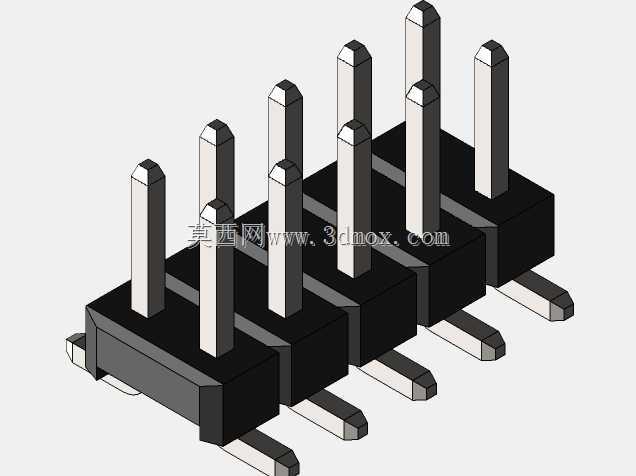 P=2mm��Ƭ˫����/SMD˫����