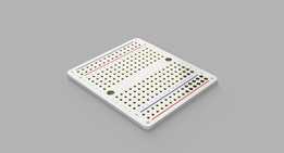Adafruit Perma-Proto �ķ�֮һ�ߴ������ PCB