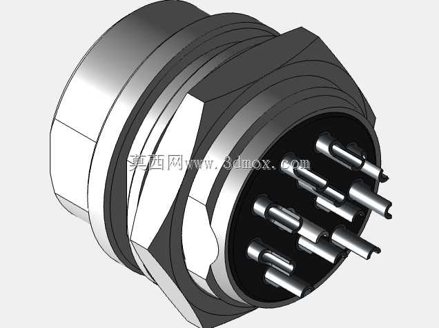 GX20 航空连接器,2、3、4、5、6、7、8、9、10、12、14、15 针。