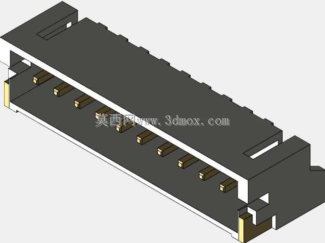 JST-PH SMD 直角连接器