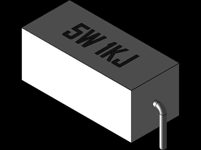 中国轴向电阻器 0.25W 1/4W