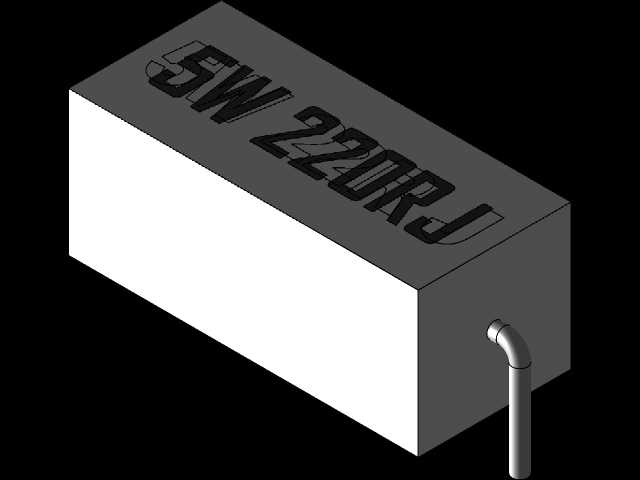 中国轴向电阻器 0.25W 1/4W