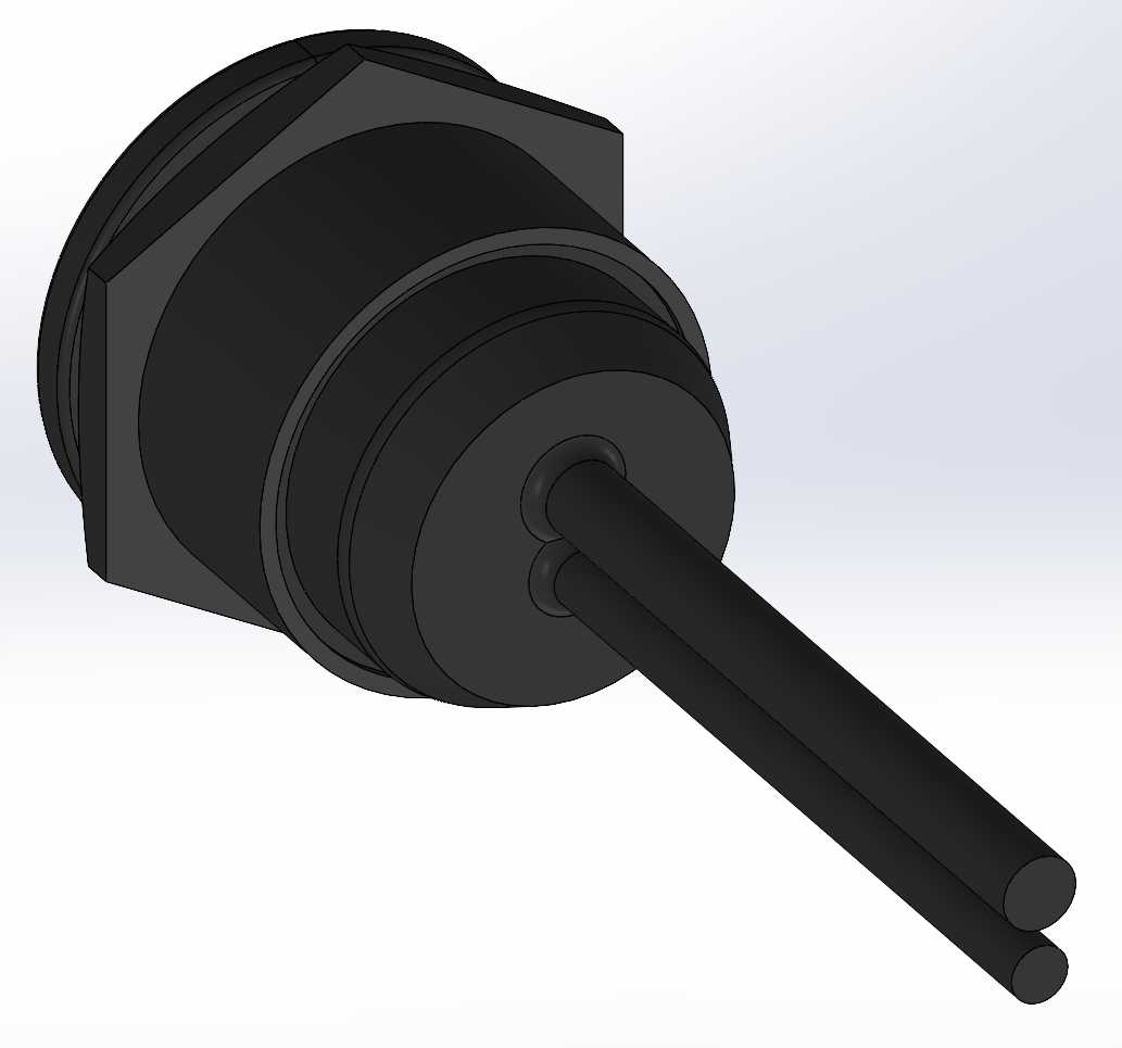 圆形面板安装双USB(USB-A、USB-C母头)