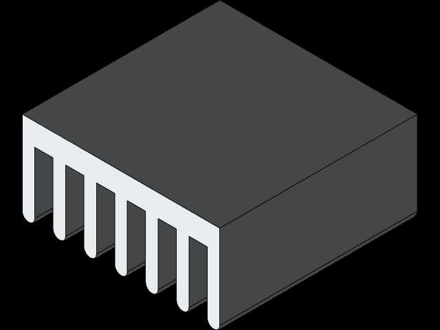 散热器14X14X6MM
